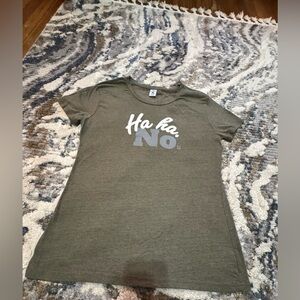 Women's Olive Graphic Tee - Short Sleeve